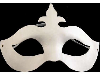 Karnevalová maska - škraboška na domaľovanie