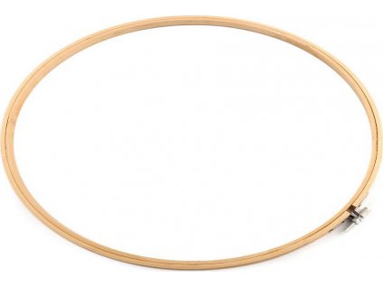 Vyšívací kruh bambusový, extra velký Ø33 cm