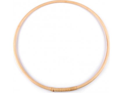 Bambusový kruh na lapač snov / na dekorovanie Ø30 cm
