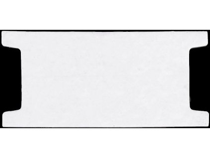 Papírová karta 6,5x14 cm s výřezem