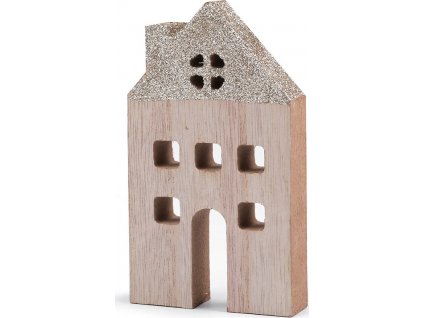 Dekorácia drevený domček