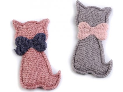 Textilné aplikácie / nášivka mačka