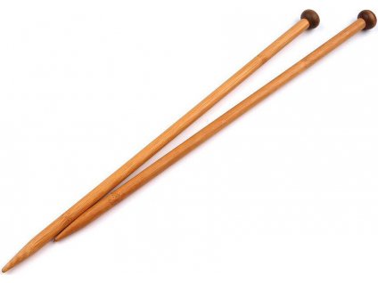 Rovné ihlice č. 10 bambus