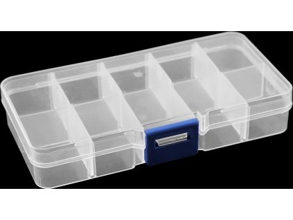 Plastový box / zásobník 6,8x12,7x2,2 cm