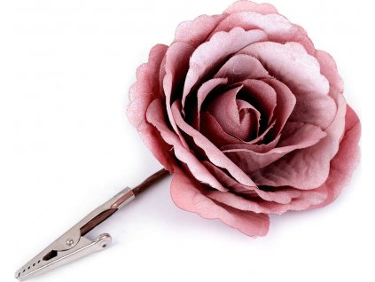 Dekorácia ruže s klipom Ø7 cm