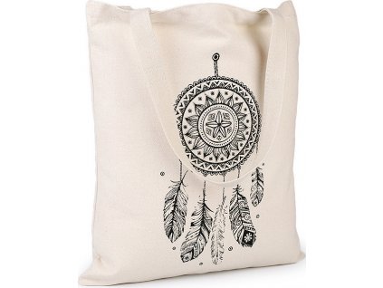 Textilná taška bavlnená 34x39 cm lapač snov