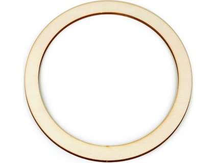Drevený kruh na lapač snov / na dekorovanie Ø18 cm