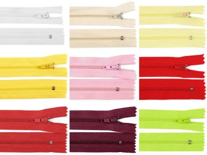 Spirálový zip šíře 3 mm délka 25 cm pinlock