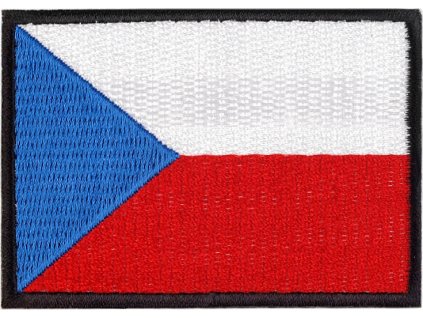 Nažehlovačka - česká vlajka