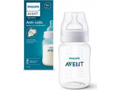 Philips Avent Dětská antikoliková láhev 260 ml, 1m+