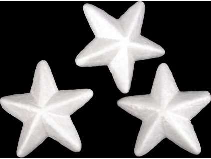 Hviezda Ø8,5 cm polystyrén