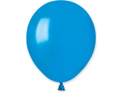 AM50 kovové 5" balónky - modré 36/100 ks.