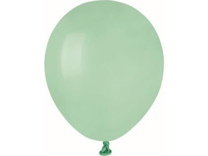 Balóniky A50 pastelové 5" - tyrkysovo zelené 50/100 ks (makarón)
