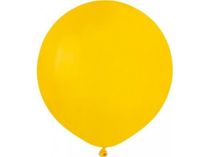 G150 pastelové balónky 19" - žluté 02/ 50 ks.