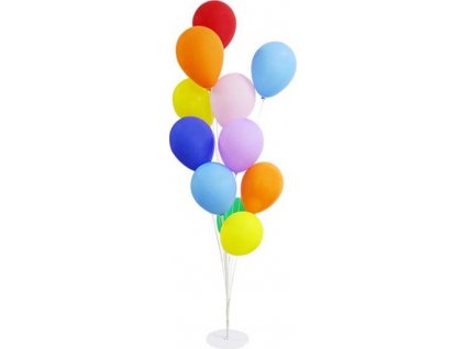 Stojan na dekoraci s 11 balónky, 20-105 cm