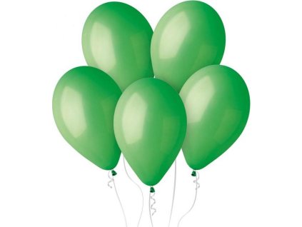 G120 pastelové balónky 13" - zelené 12/ 50 ks.