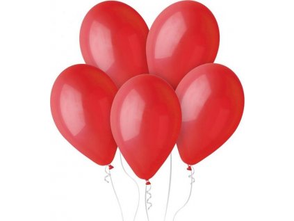 G120 pastelové balóniky 13" - tmavo červené 45/50 ks.