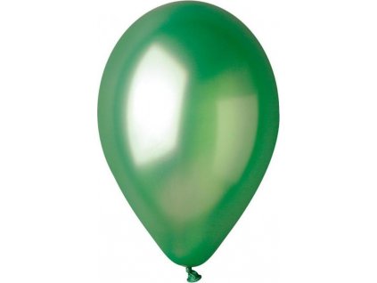 GM90 kovové balóniky 10" - zelené 37/100 ks.