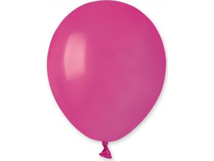 A50 pastelové 5" balóniky - tmavo ružové 07/ 100 ks.