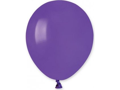 Balóniky A50 pastelové 5" - fialové 08/ 100 ks.