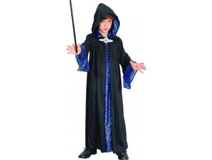 Elegantný kostým Čarodejník (kostým s kapucňou), veľkosť 120/130 cm