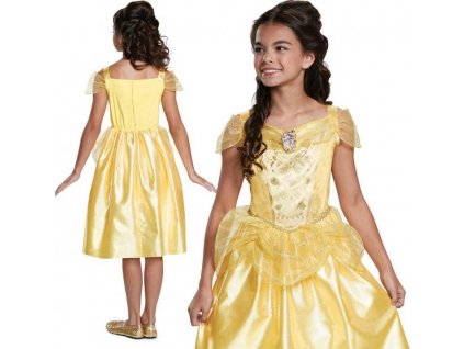 Kostým Belle Classic - Princezna (licence), velikost M (7-8 let)