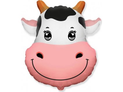 Fóliový balónek 14" FX - Kráva (hlava)