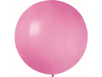 Balónik G220 pastelová lopta 0,75m - ružová 06