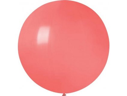 Balónik G220 pastelová lopta 0,75m - koralová 78