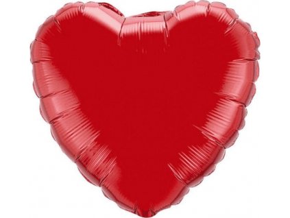 JUMBO FX fóliový balónik - "Srdce" (červený)
