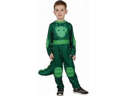 Green Superhero Set (kombinéza, pásek), velikost 98-104 cm