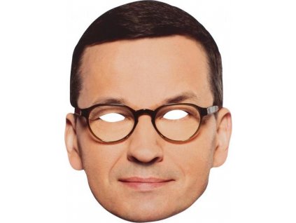 Papírová maska MATEUSZ MORAWIECKI