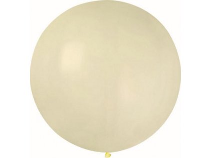 Balón G220 pastelový míč 0,75m - slonová kost 59 (makaron)