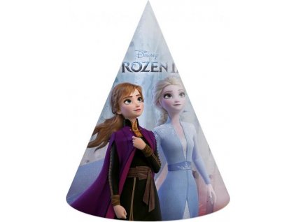 Frozen 2 papírové klobouky, 6 ks.