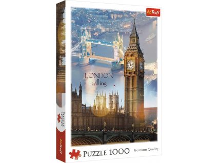 TREFL Puzzle Londýn za úsvitu 1000 dílků