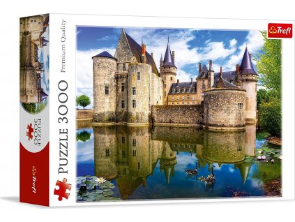 TREFL Puzzle Zámok Sully-sur-Loire, Francúzsko 3000 dielikov