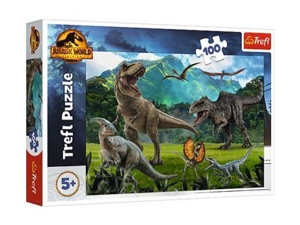 TREFL Puzzle Jurský svet Nadvláda 100 dielikov