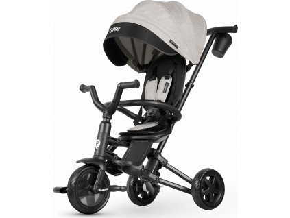 Tříkolka MILLY MALLY Qplay Nova Niello šedá