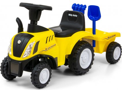 Odrážedlo NEW HOLLAND T7 TRAKTOR Milly Mally žluté