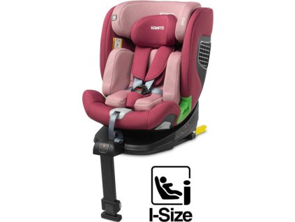 Autosedačka Caretero KAMPTOS I-SIZE růžová 0-36 kg