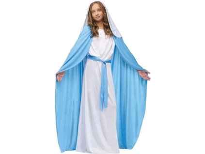 Kostým "Mary White Dress", Betlém, velikost (100/110)