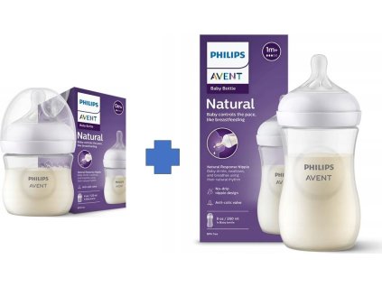 Philips Avent Sada lahviček Natural Response 125 ml + 260 ml