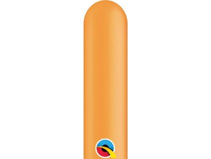 Balon QL modelovací hmota 260, pastelově oranžová / 100 ks ST ASSORT