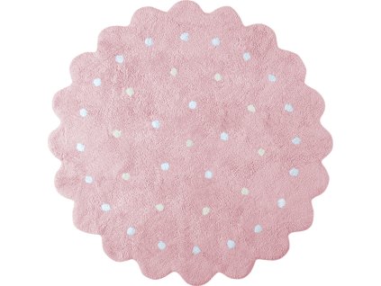 Přírodní koberec, ručně tkaný Little Biscuit Pink