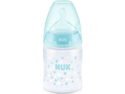 Kojenecká láhev NUK First Choice Temperature Control 150 ml tyrkysová