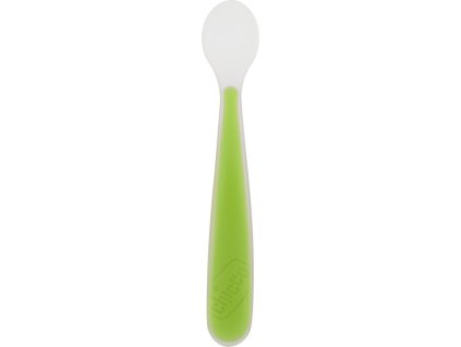 Chicco Lžička silikon Soft 6m+