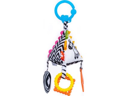 Bali Bazoo Závěsná senzorická pyramida, Zebra