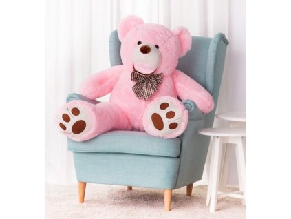 plysovy medved Maty 130 ruzovy