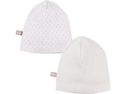 EEVI 2-balení Čepička Cotton 68 (4-6m)