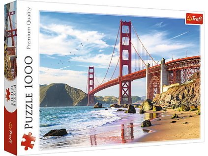 TREFL Puzzle Most Golden Gate, San Francisco, USA 1000 dílků